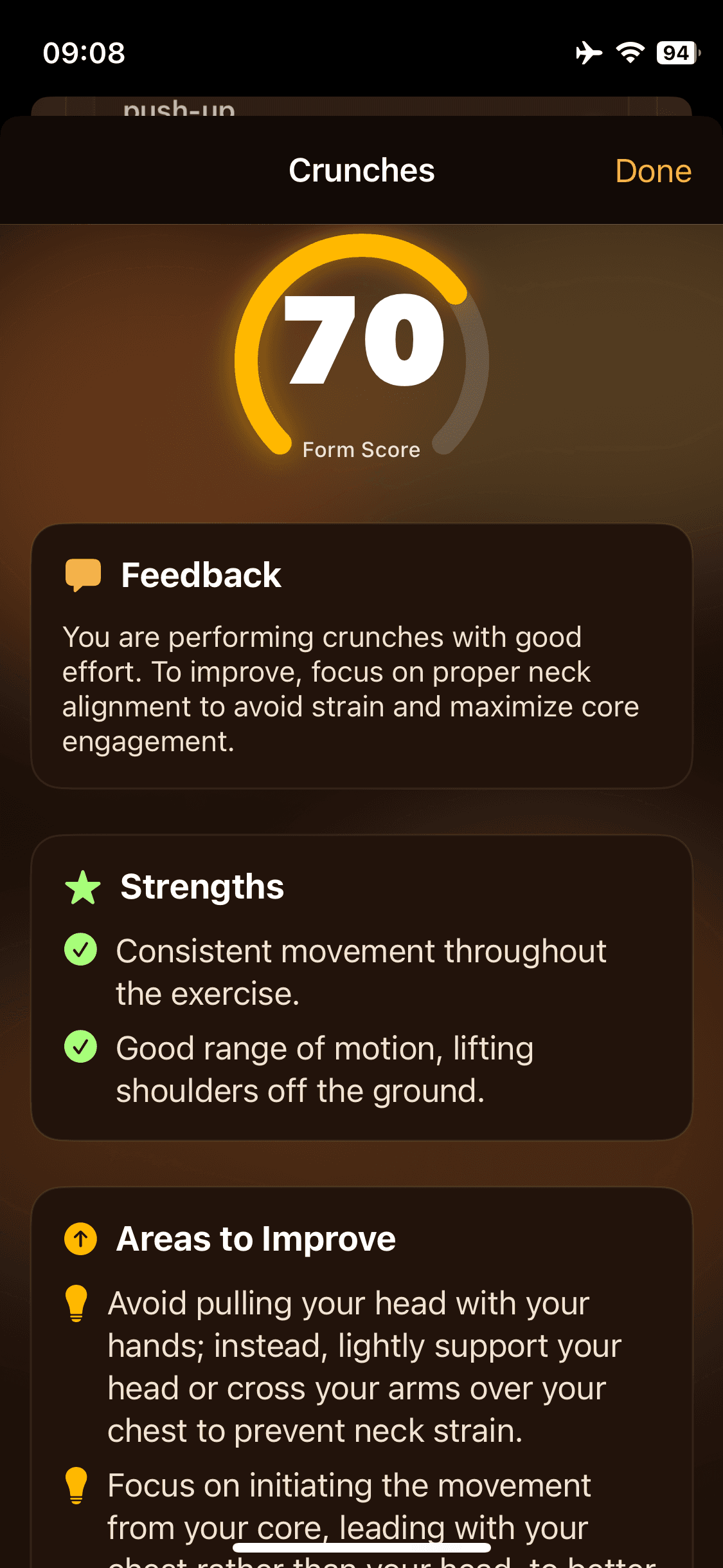 Gym Beast home screen with character card